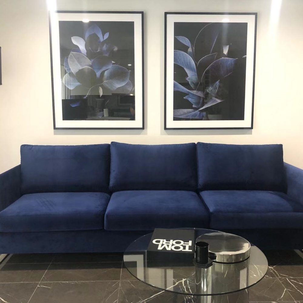 Custom Made Velvet Lounge