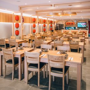 Commercial Solid Timber Dining Solution