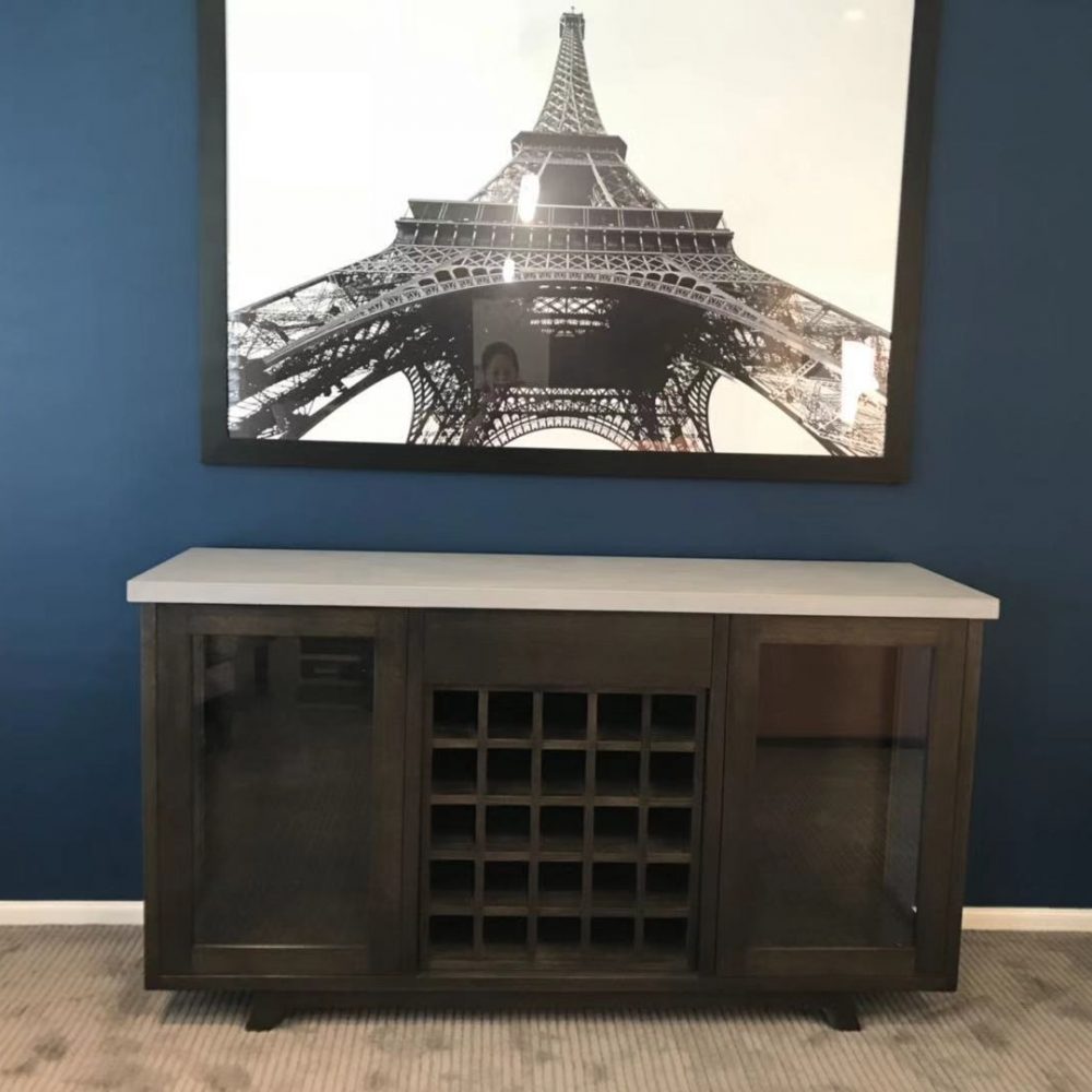 Lazzaro Concrete Top Buffet Castle Hill Furniture