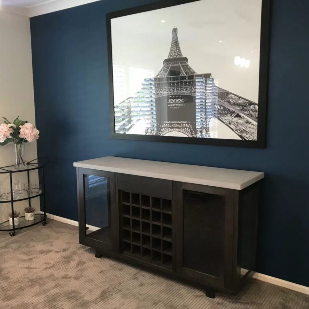 Lazzaro Concrete Top Buffet Castle Hill Furniture