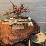 Rive Red Gum Natural Edge Table