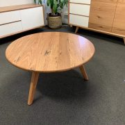 Fairmont Coffee table Wormy Chestnut Timber 900 x 900 x 450 mm