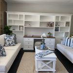 custome made home office wall unit