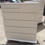 White Modern Chestdrawer