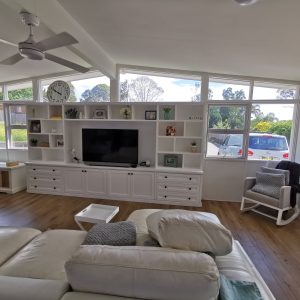 Hamilton Wall Unit Entertainment Unit 3900 x 400(300) x 2150 mm