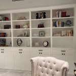 Peyton Hampton style Bookcase Wall Unit