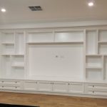 Paddington Hampton Style Built-in Entertainment Wall Unit