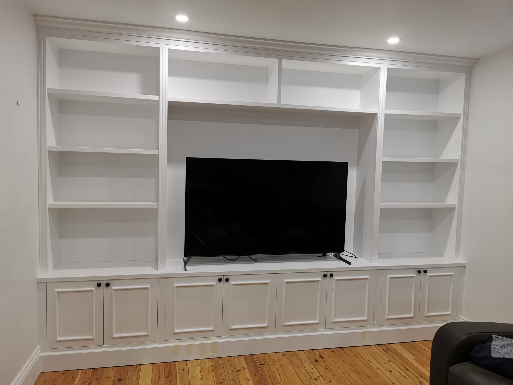 Castlewood Hampton Style Built in Entertainment Wall Unit - Castle Hill ...