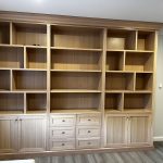 Oak Wall Unit, Custom Built, Sydney , Bookcase