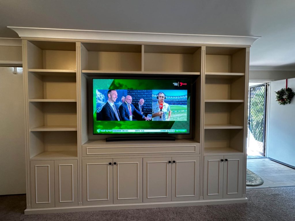 Castlewood 3.0 Hampton Style Built in Entertainment Wall Unit - Castle ...