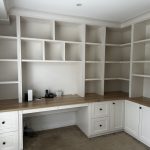 Hampton Built in Corner Study Desk