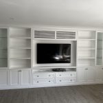 Charleston Built in Hampton Style Entertainment Wall Unit