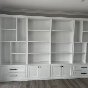 Paddington build in Hampton Style Display Wall Unit