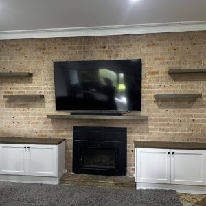 Keystone Entertainment Wall Unit  , Wall Mouted Shelf