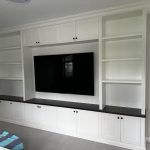 Gumwood Built in Entertainment wall unit, 4230 mm