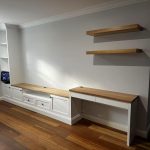 Hampton Style Wall Unit with Study desk