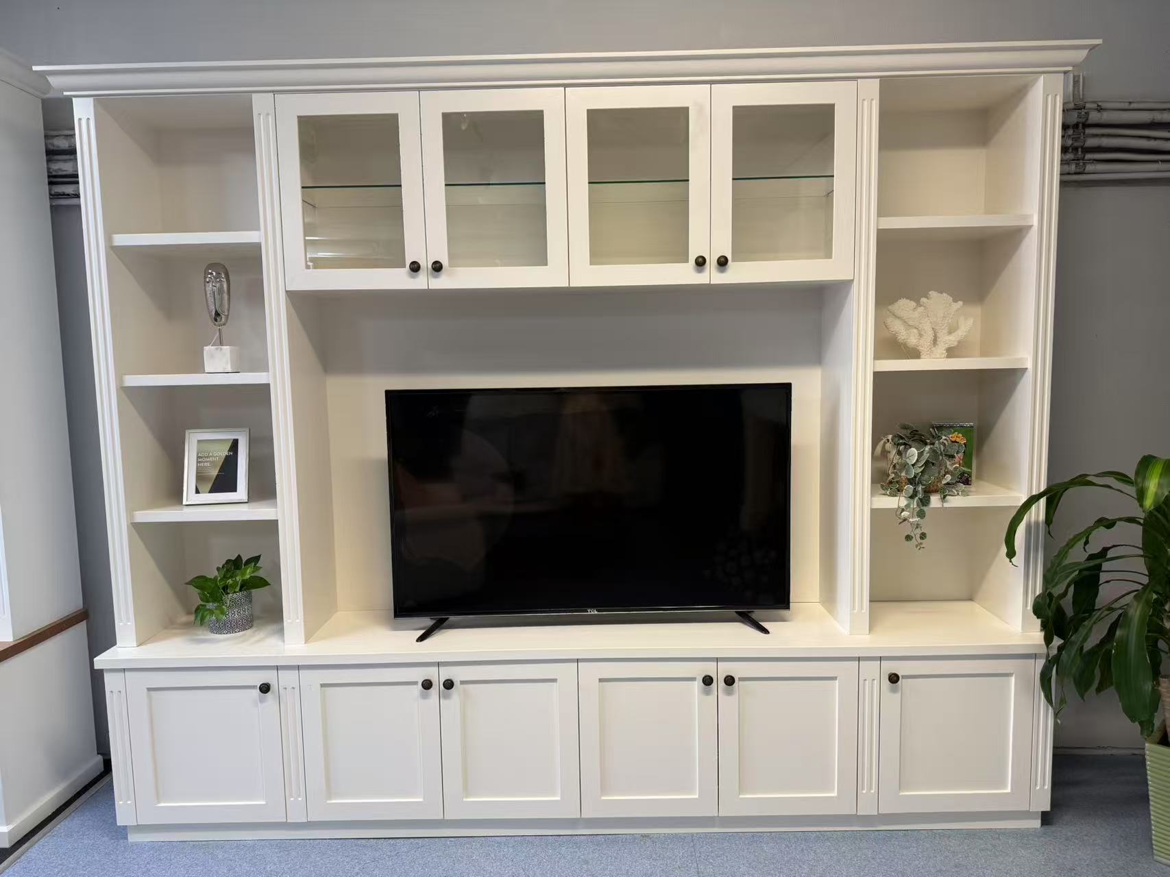 Woodgrove 2.0 Hampton Style Entertainement Wall Unit