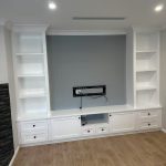 Champton Hampton Style Entertainment Wall Unit