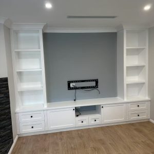 Champton Hampton Style Entertainment Wall Unit