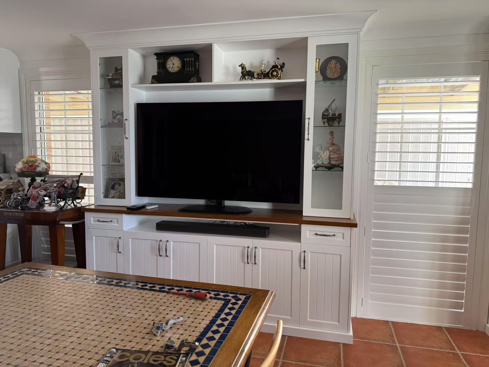 Rushford Entertainment Wall Unit