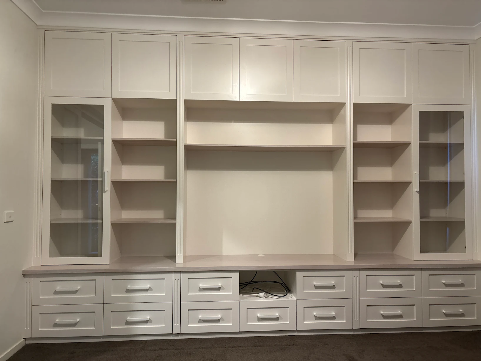 Knightley Hampton Style Entertainment Wall Unit