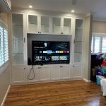 Lambrose Built in Entertainment Wall Unit